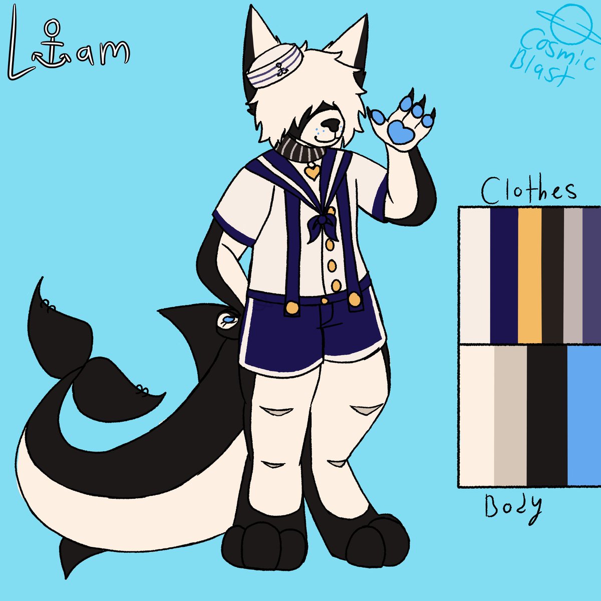 Fishynoodlesoup's tweet photo. @osidinum My silly orca boy https://t.co/xAWJmKnk3m
