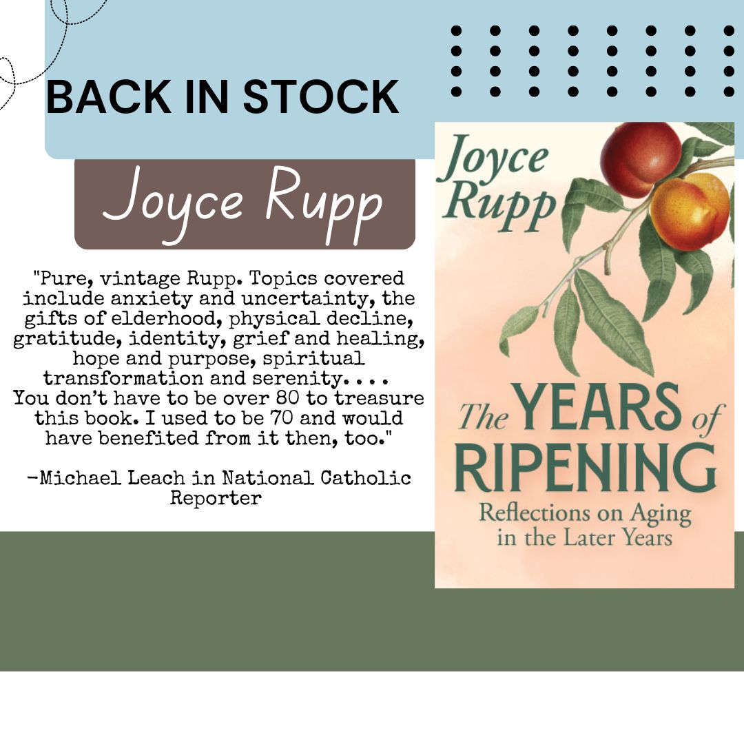OrbisBooks's tweet photo. 🍃📖 The Years of Ripening by Joyce Rupp reflects on aging as a sacred season of wisdom, gratitude, and spiritual depth. A gentle, hope-filled companion for the later years. ✨💛
🔗 https://t.co/pSVytl6oyp
#JoyceRupp #SpiritualReading #OrbisBooks https://t.co/ozKKf8h3KD