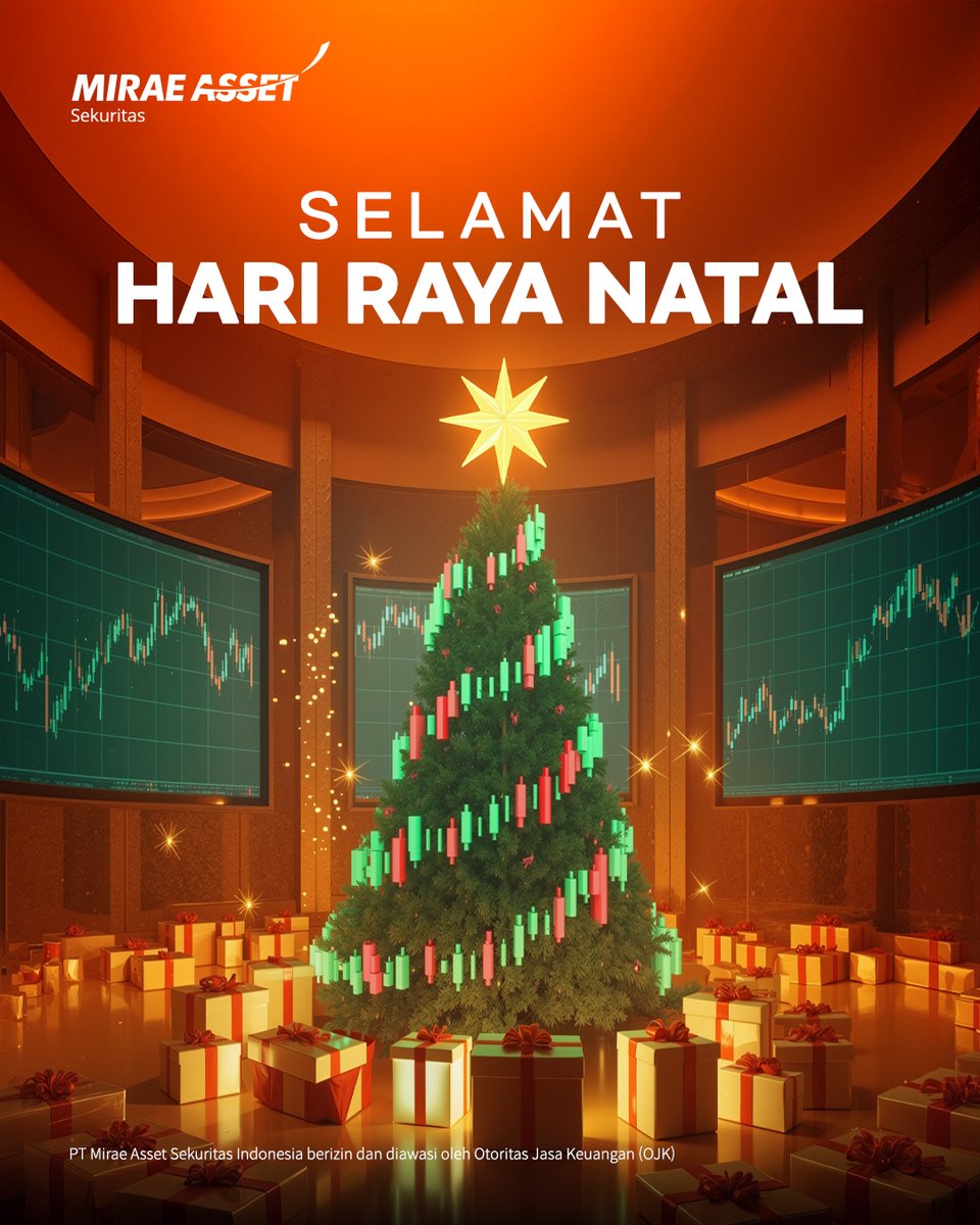 Selamat Hari Raya Natal 🎄

Natal menjadi momen untuk berhenti sejenak dari ritme yang serba cepat, merefleksikan perjalanan yang telah dilalui, dan menata kembali arah ke depan dengan lebih jernih. Tahun ini membawa banyak dinamika—perubahan kondisi global, pergerakan pasar yang