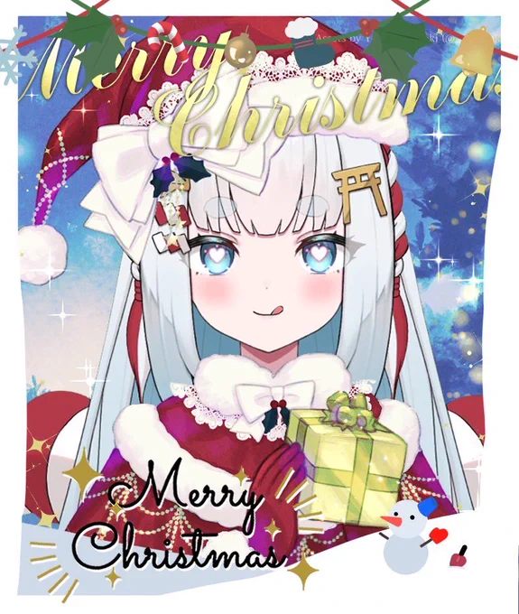 Merry Xmas おはわふなのぉ 素敵なクリスマスイヴ過ごせたかな もちはご飯いっぱい食べて 幸せいっぱい過ごせました 今日は待ちに待ったクリスマス ちゃんといい子にしてたかなぁ もちサンタがみんなのところに 幸せを届けに行くんだからね いい子にして待っててね