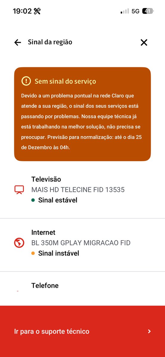 marcusweissmann's tweet image. @ClaroBrasil sinal e serviço não temos mas o boleto de janeiro, esse já esta disponível! #semtv #seminternet #semtelefone #freguesiadoo #sp