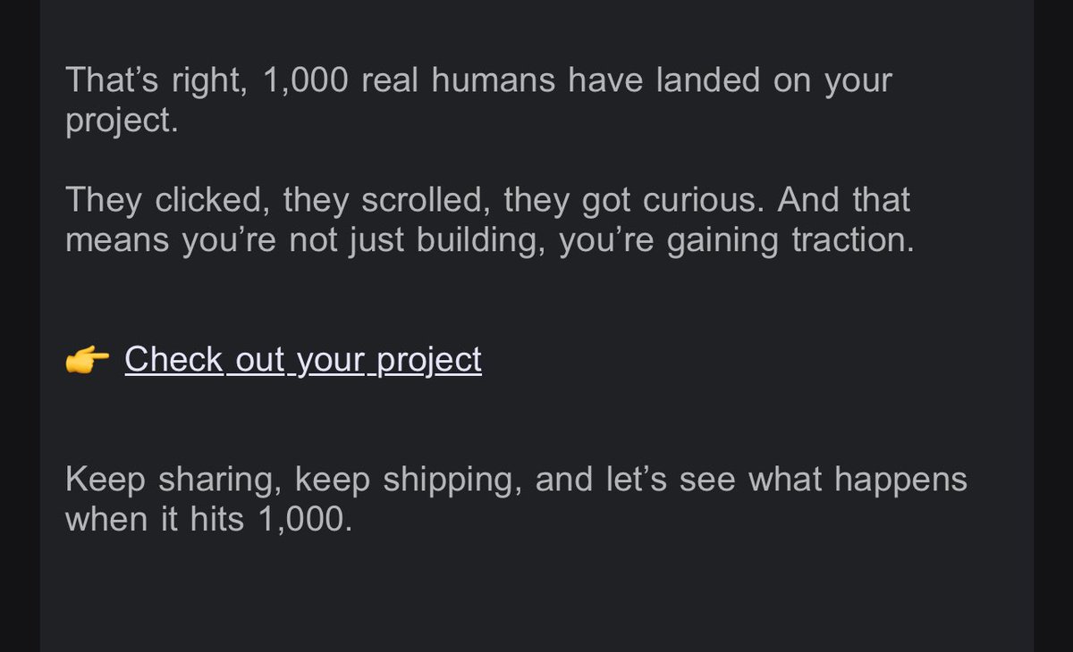 Merry Christmas just keep building cool shit and see what happens