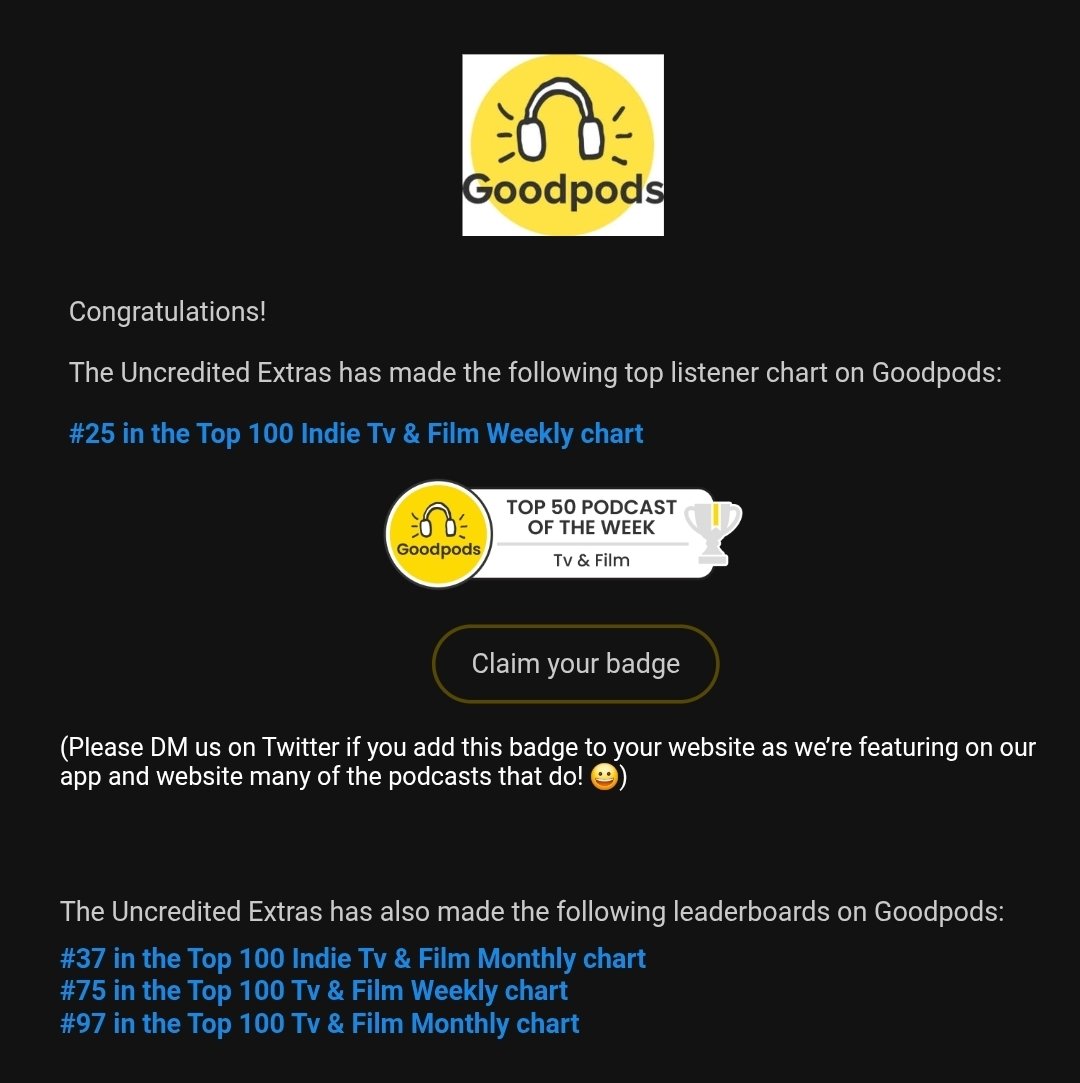 Thanks <a href="/GoodpodsHQ/">Goodpods</a> for the alert! It's a Christmas miracle!