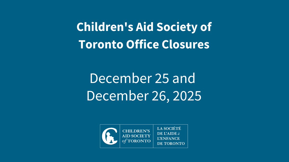 Children's Aid Society of Toronto tweet media