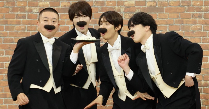 sunosoku_info's tweet photo. １月８日（木） 19 時～「ドリフに大挑戦スペシャル」

 深澤辰哉、宮舘涼太、向井康二 出演  

Snow Manメンバーが参戦❗️
ヒゲダンスや名作コントにチャレンジ❗️❗️

#SnowMan