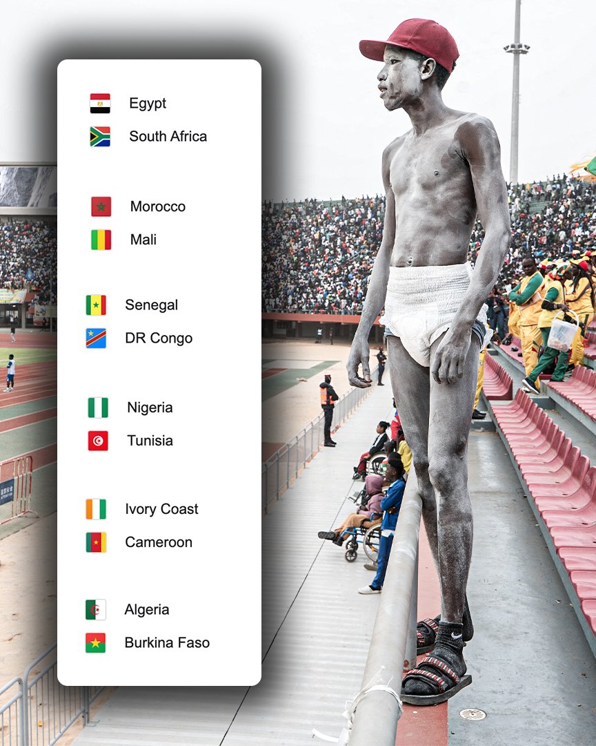 ESPNAfrica's tweet image. All these matchups lined up for the second round of AFCON group games 🤯

We will be there 🍿