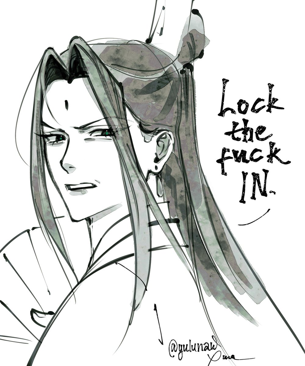 #svsss #ShenJiu 
Finally locked the fuck in and drew this silly meme🤙🏻took me four tries in a span of a year of returning to the meme but I am finally happy with his expression and everything. Never give up.