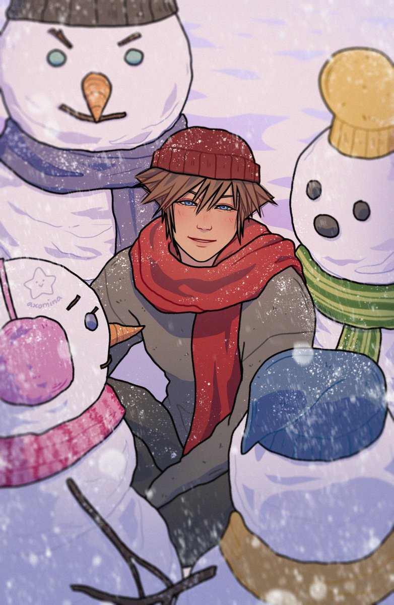 one snowy sora day.
merry christmas!

#kingdomhearts #kh