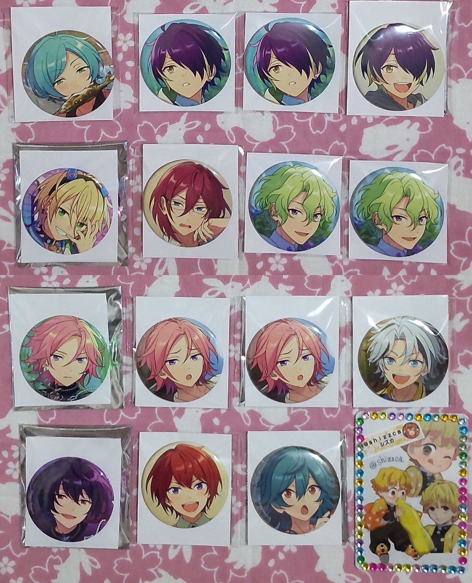 交換】あんスタ コレクション缶バッジ 2024Jun.Sep.Dec 2025Sep 【譲