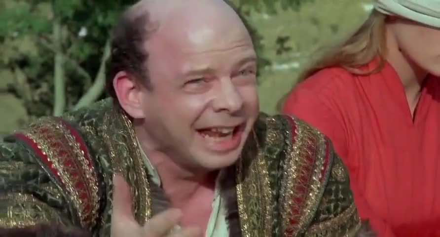 uncledoomer's tweet image. "you fool! youve made one of the classic blunders: never go up against trump when knowledge of musical theater is on the line!"