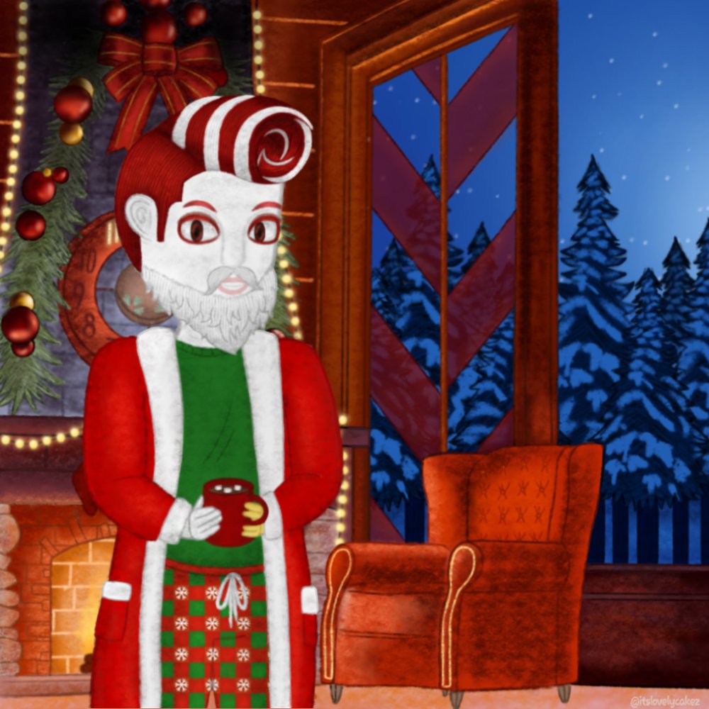 itslovelycakez's tweet photo. Merry Christmas yall 🎄🎁

#justdance #jd #justdance2026 #jdteddyclaus #christmas #merrychristmas #justdancefanart #justdancefandom https://t.co/2HxKEHWt6n