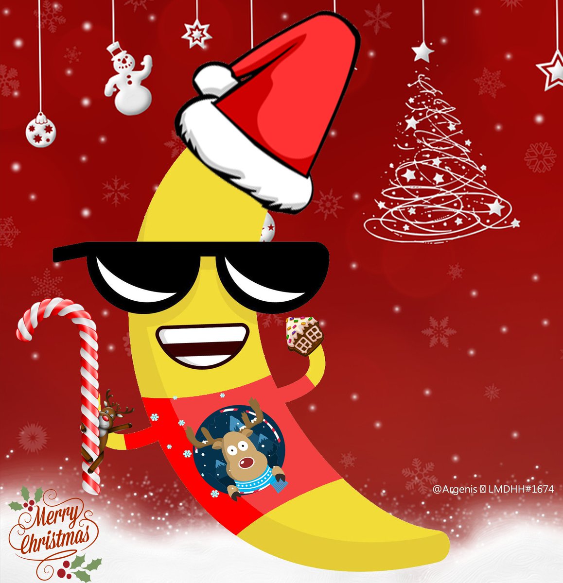 bananocoin's tweet image. Merry Christmas Banfam🎄