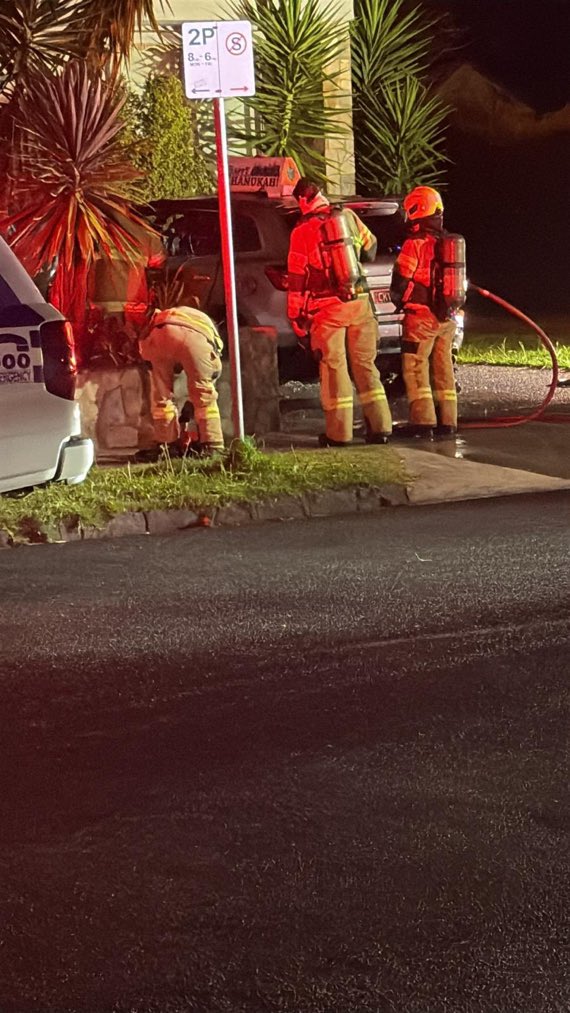 EYakoby's tweet image. BREAKING: Melbourne’s Jewish community was targeted once again overnight.

A car displaying a Chanukah menorah was firebombed at 3am.

Australia is being overtaken by Islamism.