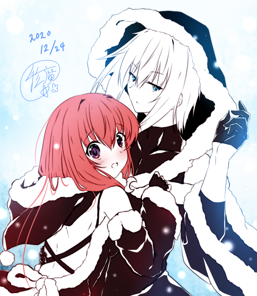 「メリークリスマス、って言いたいがまったく描けてませんので過去絵。 やっぱクリスマ」|星華　彩二魔＠100日チャレンジ中のイラスト