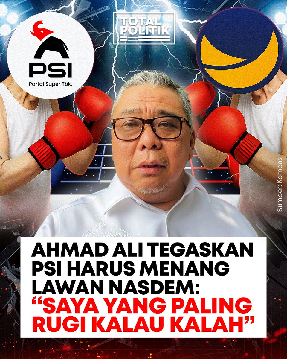Jika tidak mau kalah dari NasDem buatlah target yang memikat hati rakyat. 
Ngerti kan pak, apa itu target??