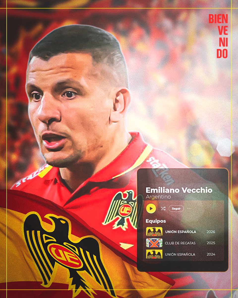 UEoficial's tweet image. 🎄✨ En esta Navidad, los deseos se hacen realidad ✨🎄

Emiliano Vecchio regresa a la Catedral para vestir nuevamente la camiseta del Rojo y convertirse en nuestro flamante refuerzo para la temporada 2026.

Te estábamos esperando, Emi querido ❤️💛

¡Bienvenido a tu casa! 🏟️🇪🇸