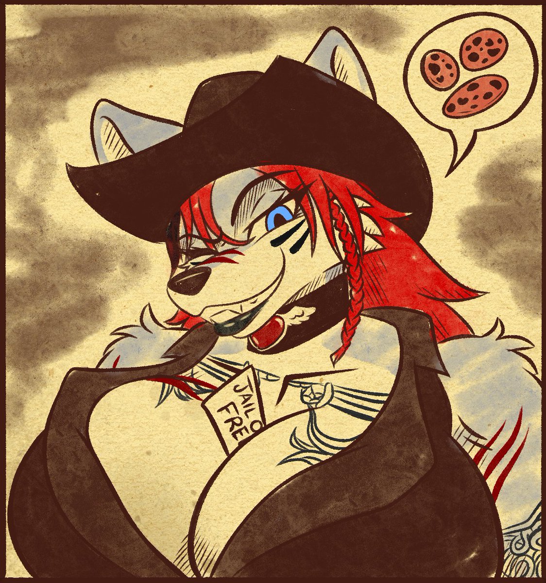 UFW event, Scorched Earth, for Summer of 2025, provided Wanted Posters of Staff and wrestlers.

Art belongs to me
Luka belongs to @lukacross6