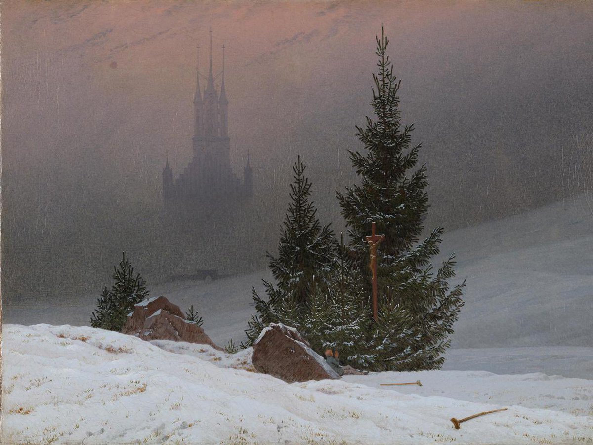 Winter Landscape — Casper David Friedrich