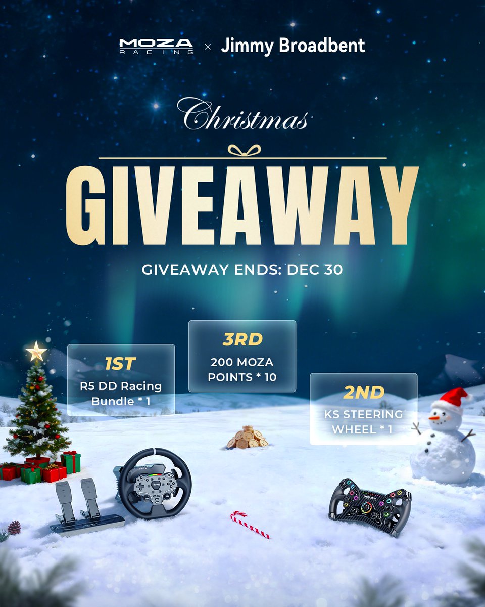 🎄✨ Only 1 Week Left — Christmas Giveaway Reminder!

Christmas is here, and there’s still one week left to join our holiday giveaway with <a href="/JimmyBroadbent/">Jimmy Broadbent</a>!

📅 Giveaway Ends: Dec 30, 2025
📢 Winners Announced: Jan 5, 2026

🎉 12 winners will be randomly selected from participants