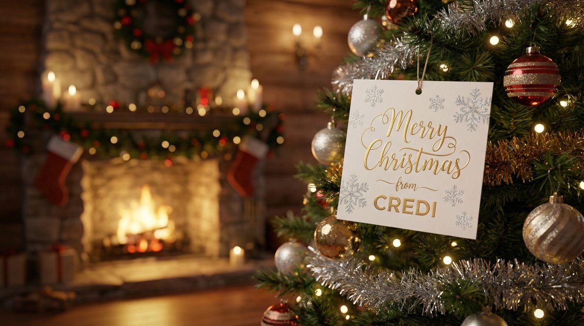 credilabs's tweet photo. Merry Christmas from CREDI 🎄

As the year comes to a close, we wish our partners and community a Merry Christmas and a thoughtful start to the year ahead. 🚀 https://t.co/aibDaDR6To