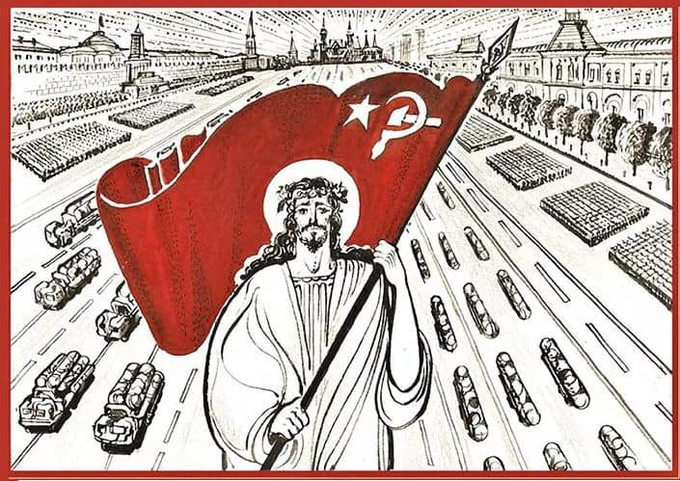 Feliz Aniversário!

Ao palestino 🇵🇸 filho de carpinteiro que açoitava banqueiros e capitalistas, repartia comida aos pobres, andava com mendigos e prostitutas, traído aos imperialistas romanos por um capitalista que se vendeu por moedas.

Feliz Aniversário Camarada Jesus Cristo!