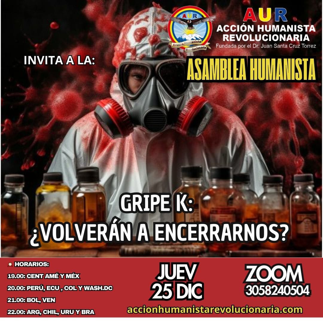 adrianaayala_p's tweet photo. #AUR #JSCT
ASAMBLEA HUMANISTA
📷#JUEVES #25dic
Nuevo invento? No caigas en la trampa 
Defiende y lucha por tu vida!!
OPINA 
https://t.co/56W1YKDSGH https://t.co/XrLyDuCjRL