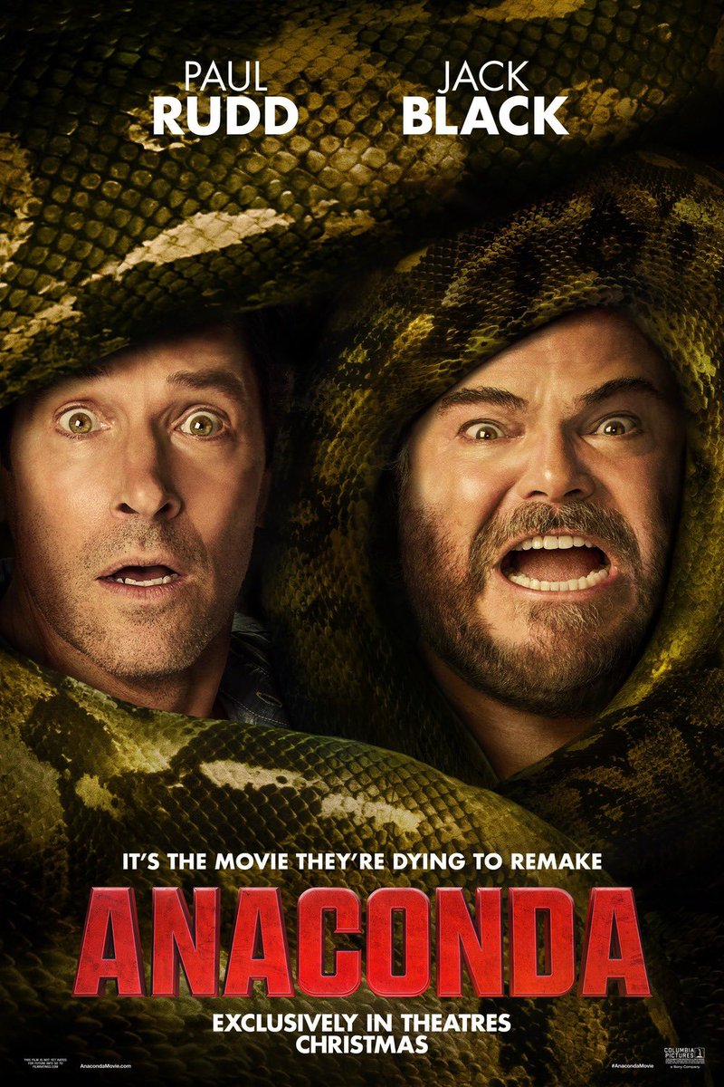 If Bowfinger and Tropic Thunder had a baby it would be #Anaconda. That was hilarious!