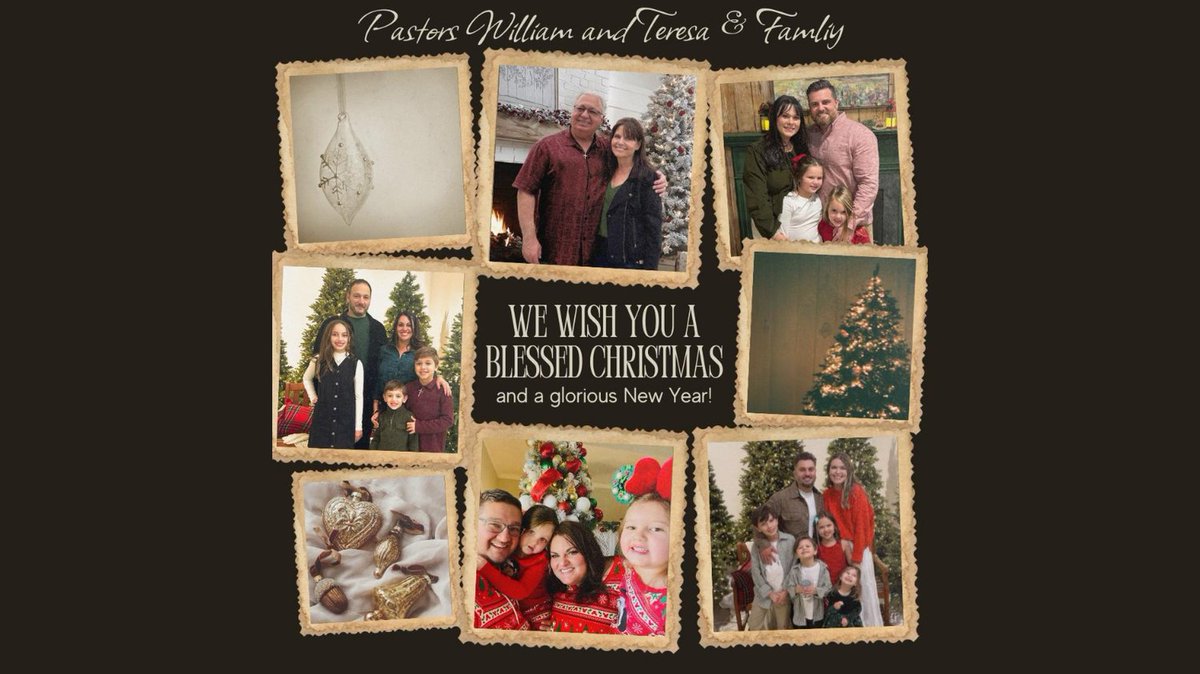 WilliamDHinn's tweet photo. We wish you a blessed #Christmas and a glorious New Year! https://t.co/s7jRs30Kaf