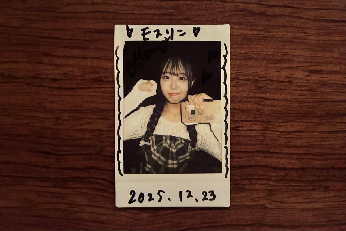 cleomery・桃ちゃん ちょい久しぶりに桃ちゃんとチェキ たけちゃんと