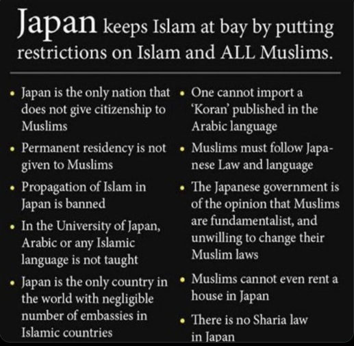 IBSlaminJ's tweet image. Spain needs to use the Japan islamic muslim control plan to remove all muslims