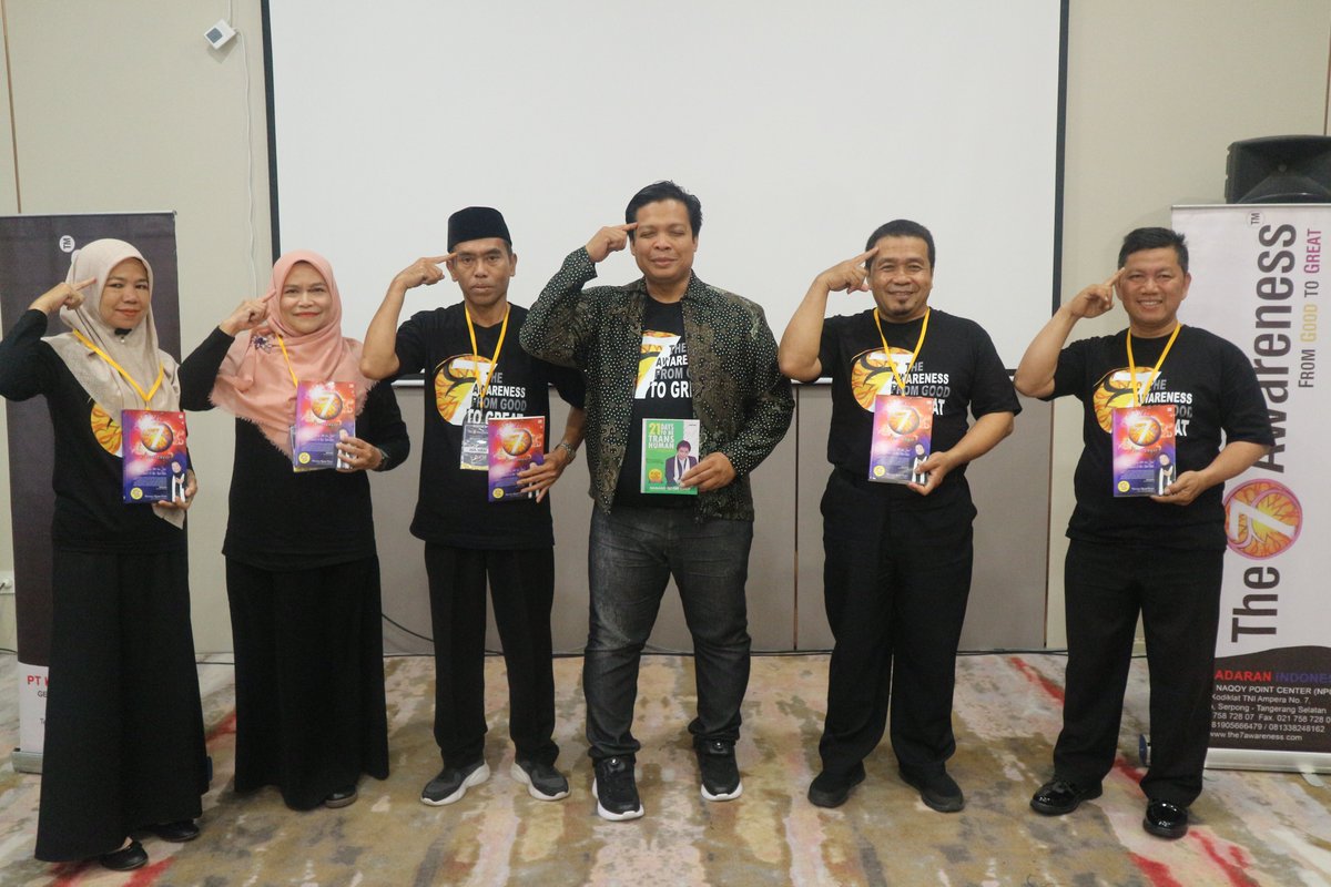 2. Awareness of Thiniking, bagian pertama dari The7awareness, ini adalah pondasi penting menuju sukses diatas rata-rata. Sulit melangkah jika kita tidak memiliki kekuatan pikiran. Jika kita mengelolanya dengan baik, bahkan pikiran saja memiliki banyak keajaiban #naqoy #t7a