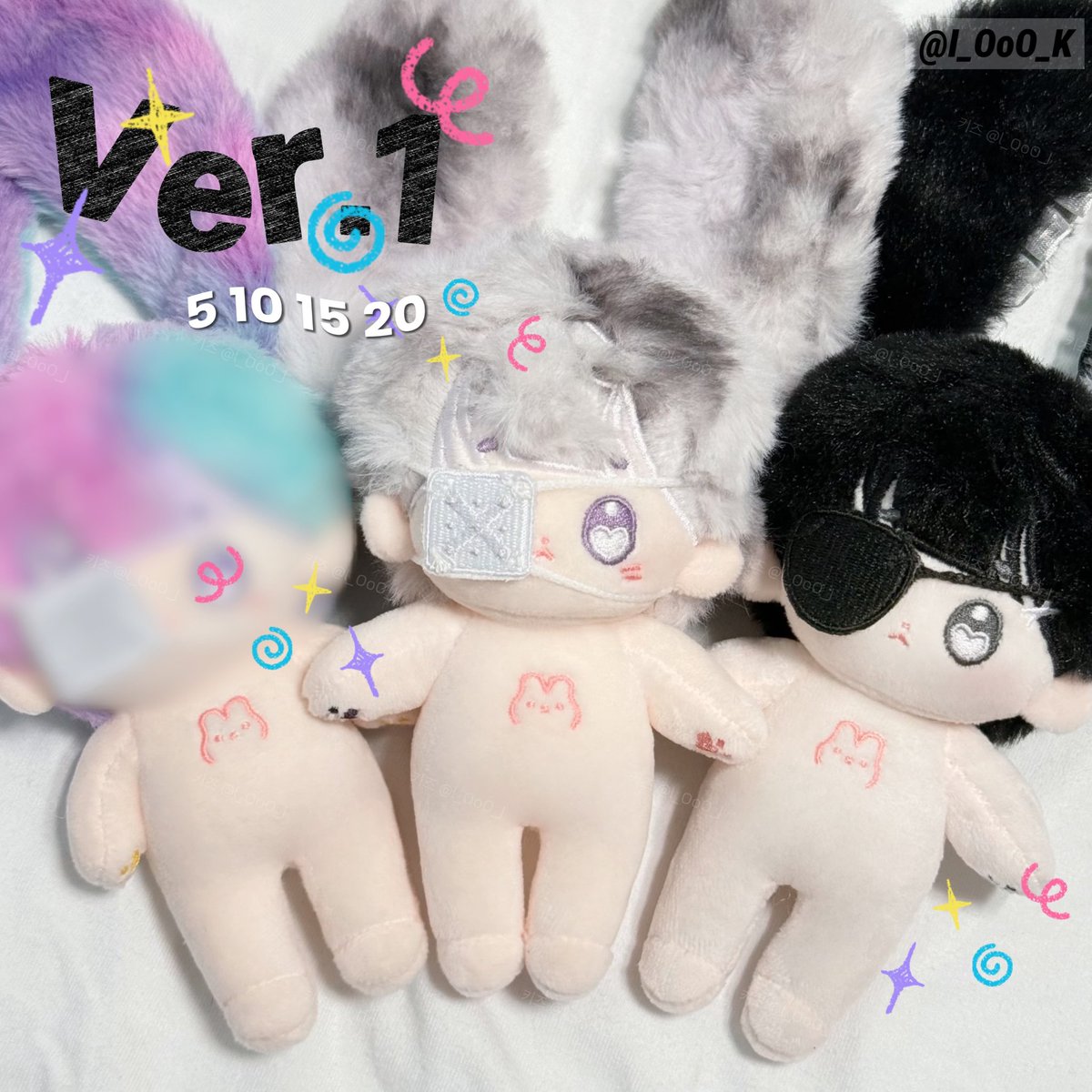 입고안내드립니다!
5/10/15&amp;20cm 안대 ~ with <a href="/I_OoO_K/">K</a> 
5cm부터 10cm 그리고 15와 20cm 공용으로 사용하실 수 있는 흰색 안대🤍와 검정 안대🖤로 사이즈 당 두가지 종류씩 입고되었습니다!
많은 관심 부탁드려요!
감사합니다🩶