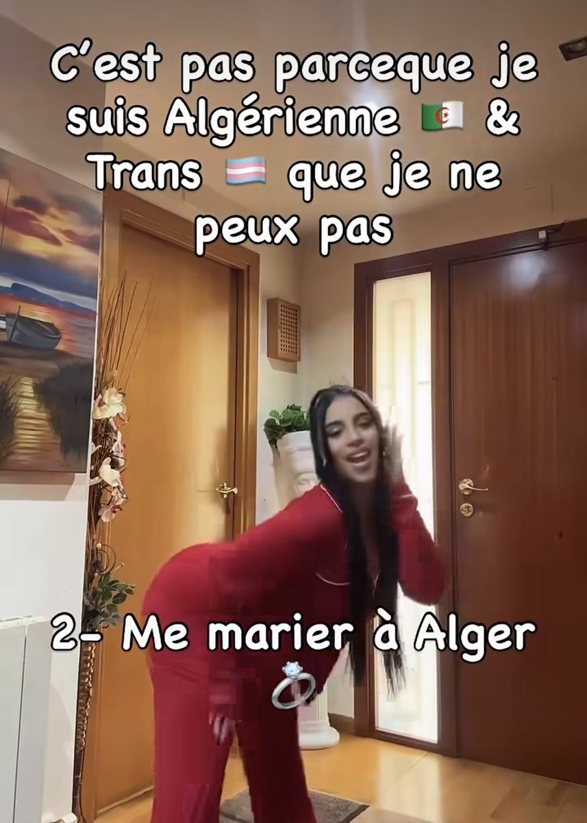 CHEKEMTONK213's tweet image. 🚨🚨🚨

Je suis un faiseur de stars ! 

Après avoir fait de Ziko DZ l'égérie de Lacoste en Algérie, je viens de faire connaître au monde Yasmina, la trans algérienne ! 

🔥+6000 abonnés en 24h sur instagram 🤯

#Algérie #DZ #Trans #AlgerBT