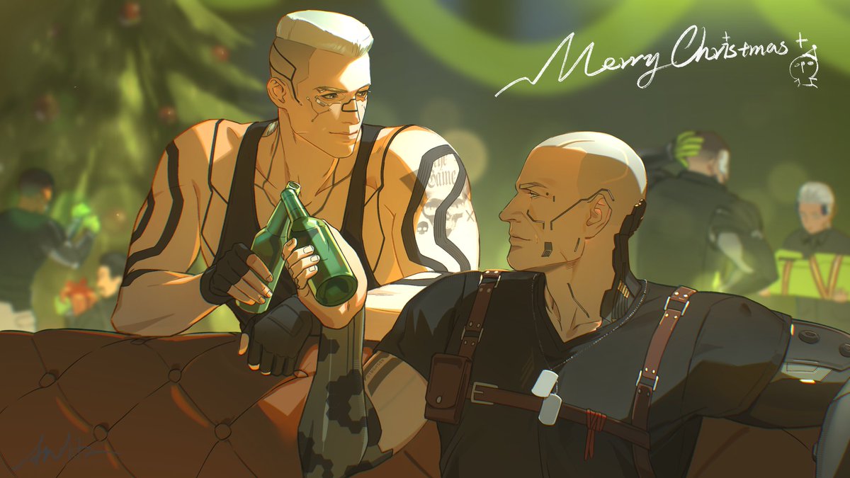 豹豹猫猫圣诞快乐🎄