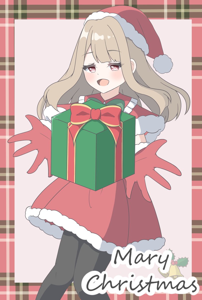 usapyon539's tweet photo. MaryChristmas!!🎄

＃イラスト　
＃オリキャライラスト https://t.co/f9uhBhKF5K