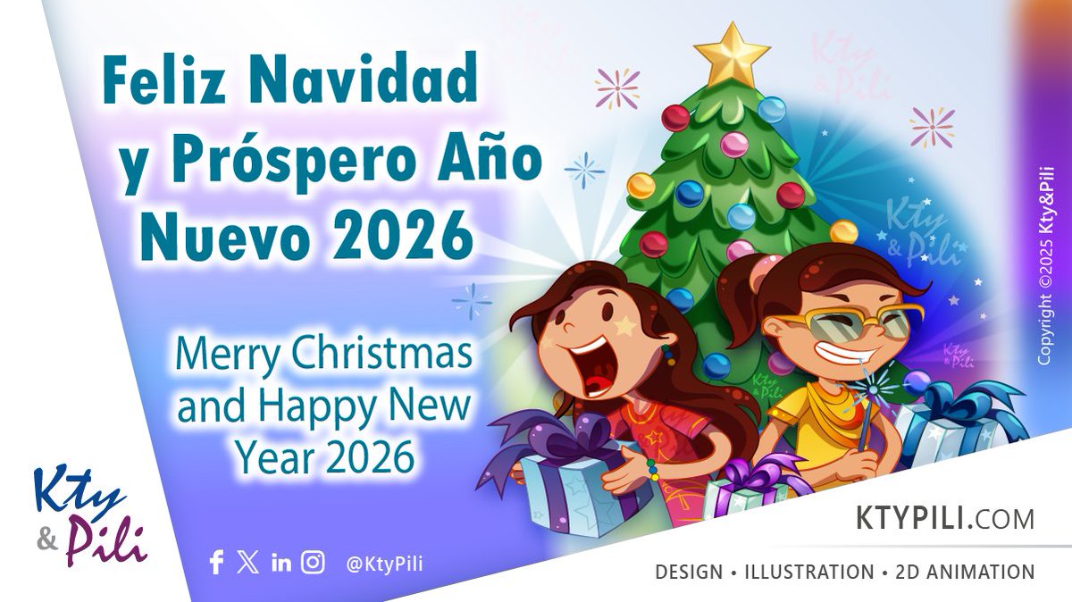 🎄😊❤️🫂 Merry Christmas &amp; Happy New Year 2026! 
#KtyPili #Christmas #MerryChristmas #HappyHolidays #NewYear #countdown #HappyNewYear #Family #BestWishes #HolidayVibes #Xmas #FelizNavidad #FelizAñoNuevo #FelizAño #FelizNavidad