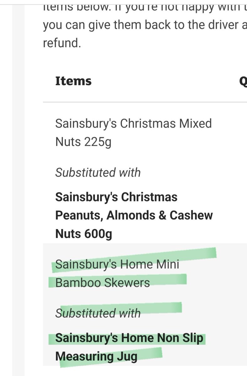 SarahPacitti's tweet photo. Really!!!??? #sainsburys #substitution https://t.co/joBGAKRCVW