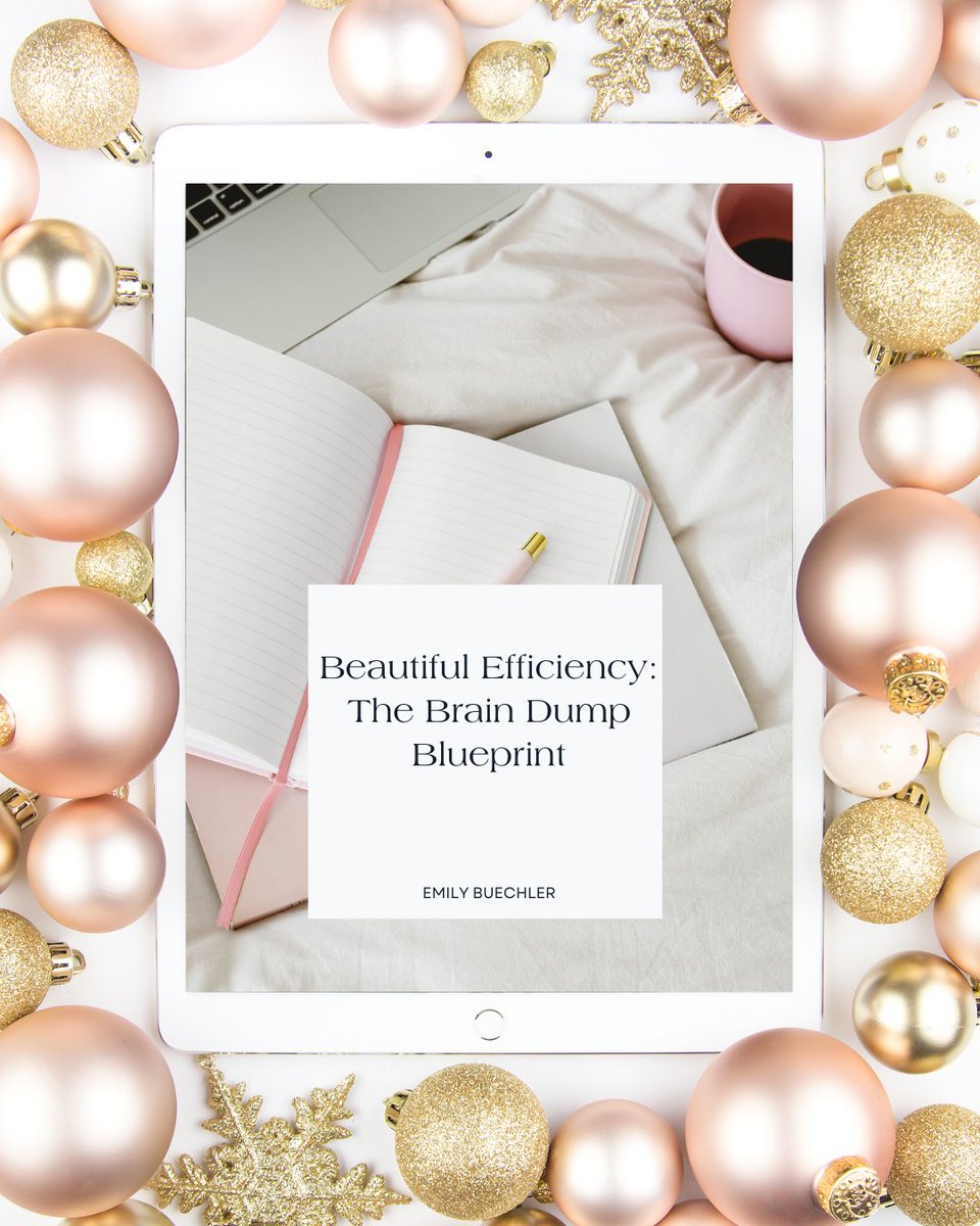 BeauEfficiency's tweet photo. Last minute gifting? Send her The Brain Dump Blueprint! Delivered straight to her #kindle. Easy peasy! #Christmaseve #Christmas2025
https://t.co/X2MeJvTC3K https://t.co/tYBARi1MKW