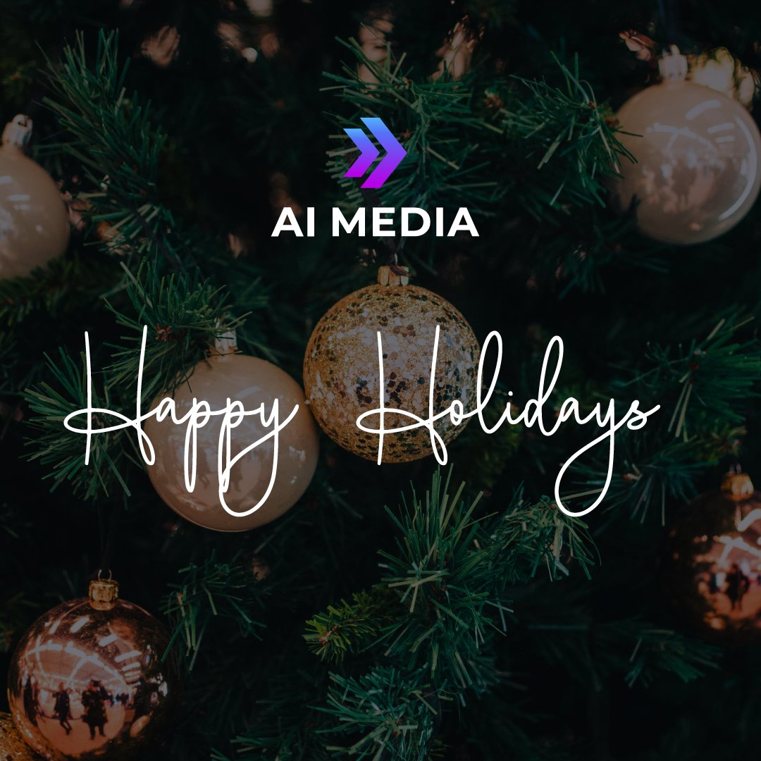 accessinclusion's tweet image. 🎄✨ Happy Holidays from all of us at AI-Media!

Wishing you a season full of joy, laughter, and accessibility for everyone. 🌟🎉

#HappyHolidays #AIMedia #Accessibility #SeasonGreetings
