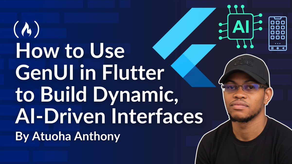 GenUI is Google's new generative AI SDK that can help you make your application's interface dynamic.

And in this tutorial, @atuohaa teaches you how to use it with Flutter.

You'll build a Christmas card generator and even learn how to add your own custom widgets along the way.