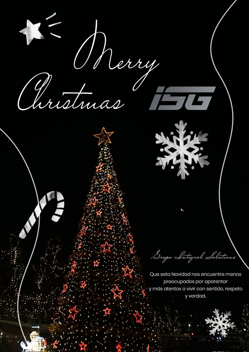 IntegraBSN's tweet photo. Que este tiempo nos inspire a seguir haciendo las cosas bien, con responsabilidad, transparencia y compromiso con las personas y el futuro que compartimos. 

Grupo ISG les desea una Navidad vivida con sentido, verdad y propósito.

#Navidad #proposito
#GrupoIntegralSolutions https://t.co/CIPncR2ywm
