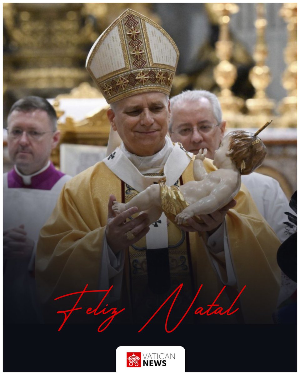 vaticannews_pt's tweet photo. Ao celebrar a #Missa na Noite Santa do #Natal, o #Papa recordou que Deus não se revela na grandeza dos céus, mas na humildade de um Menino colocado na manjedoura. "Para encontrar o Salvador, não é preciso olhar para cima, mas contemplar o que está embaixo"
https://t.co/ZtdjCtbFdt https://t.co/83V5zIwrJk