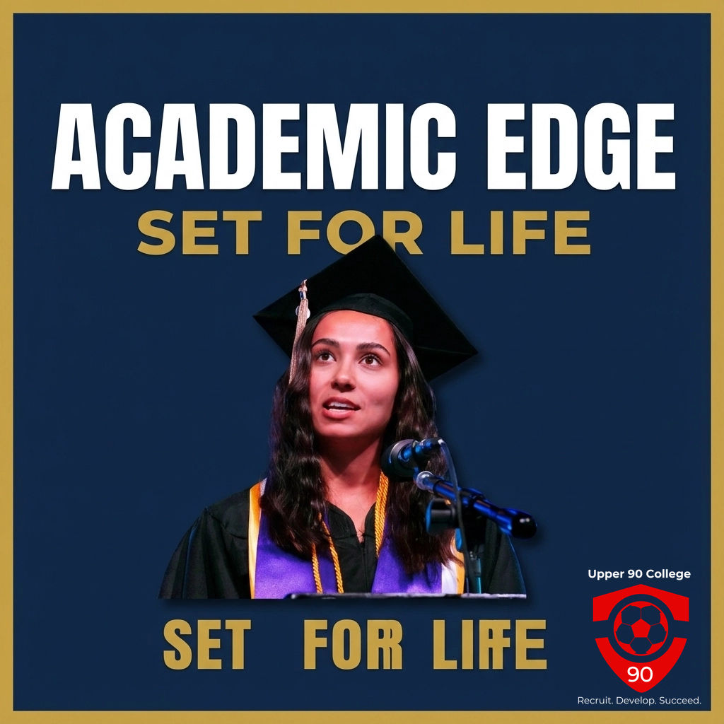 upper90APAC's tweet image. From the pitch to the classroom: our athletes don’t just play, they build futures. U.S. college soccer means world-class degrees, elite competition, and lifelong networks. Want this to be your story next? DM us to get started! #AcademicEdge #PlayToWin