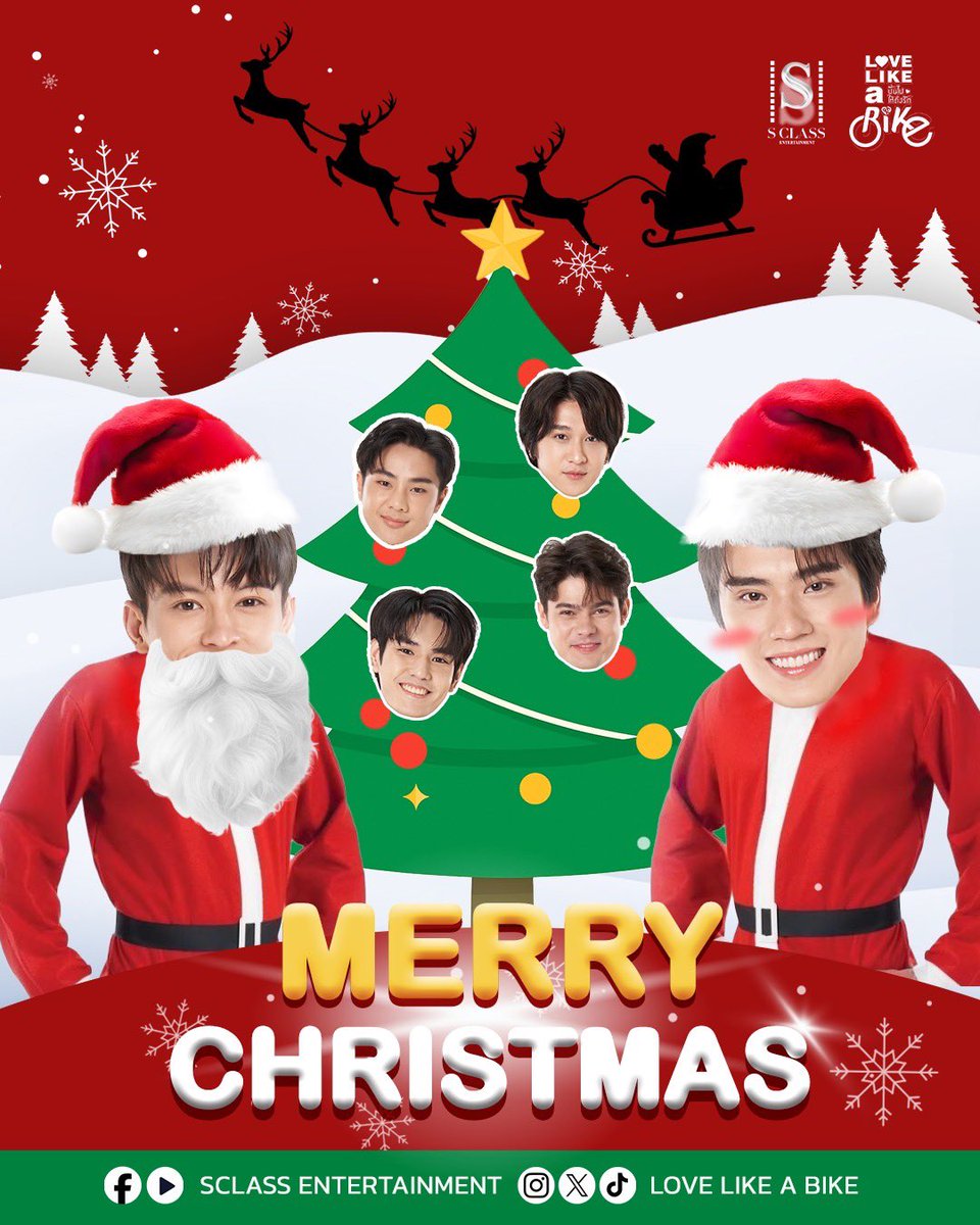 "Merry X'mas" 🎄

#LoveLikeABike #ปั่นไปให้ถึงรัก