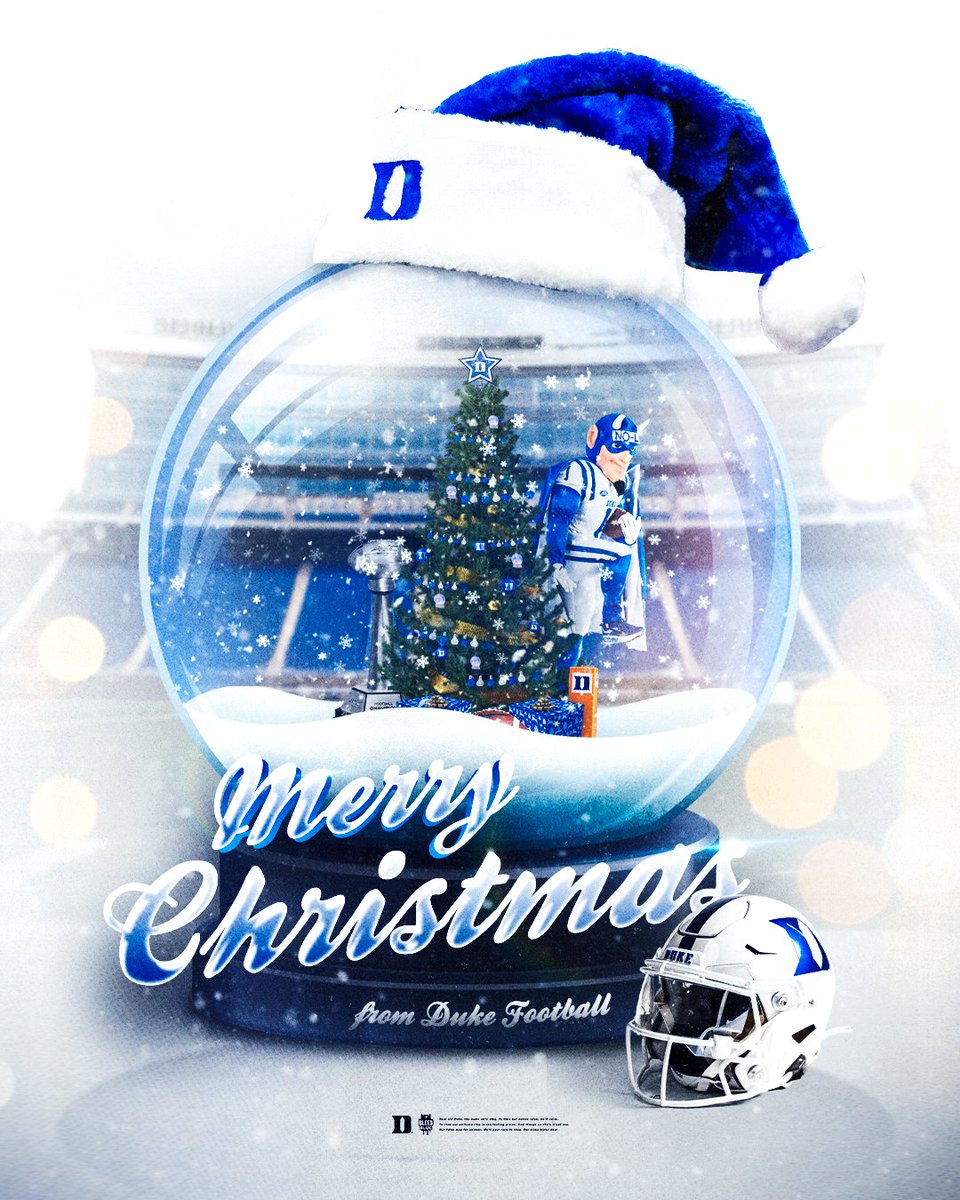 DukeFOOTBALL's tweet image. Merry Christmas, Duke nation!