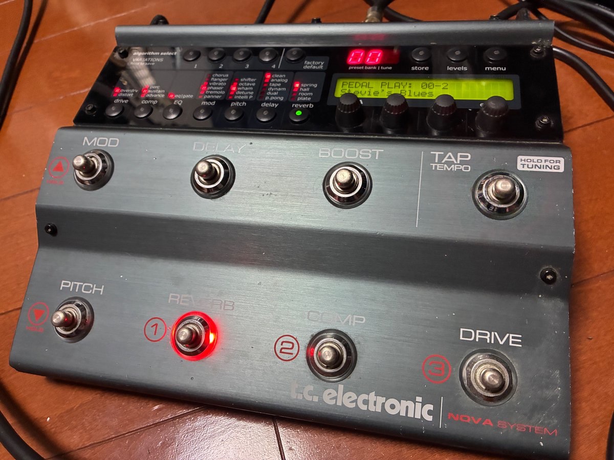 セルフクリスマスプレゼントほんとに最後！ TCエレクトロニクス Nova