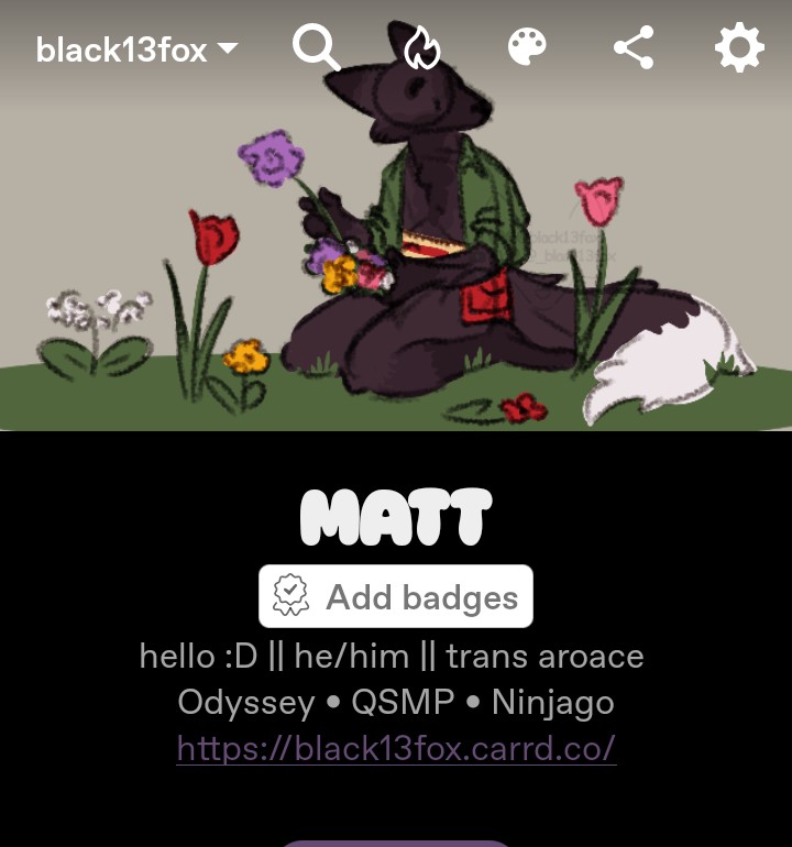 _black13fox's tweet photo. hi, if you want to see my art please go to any of these platforms

check out literally any of those and maybe even consider following me there <3 https://t.co/MlERlWTTLz