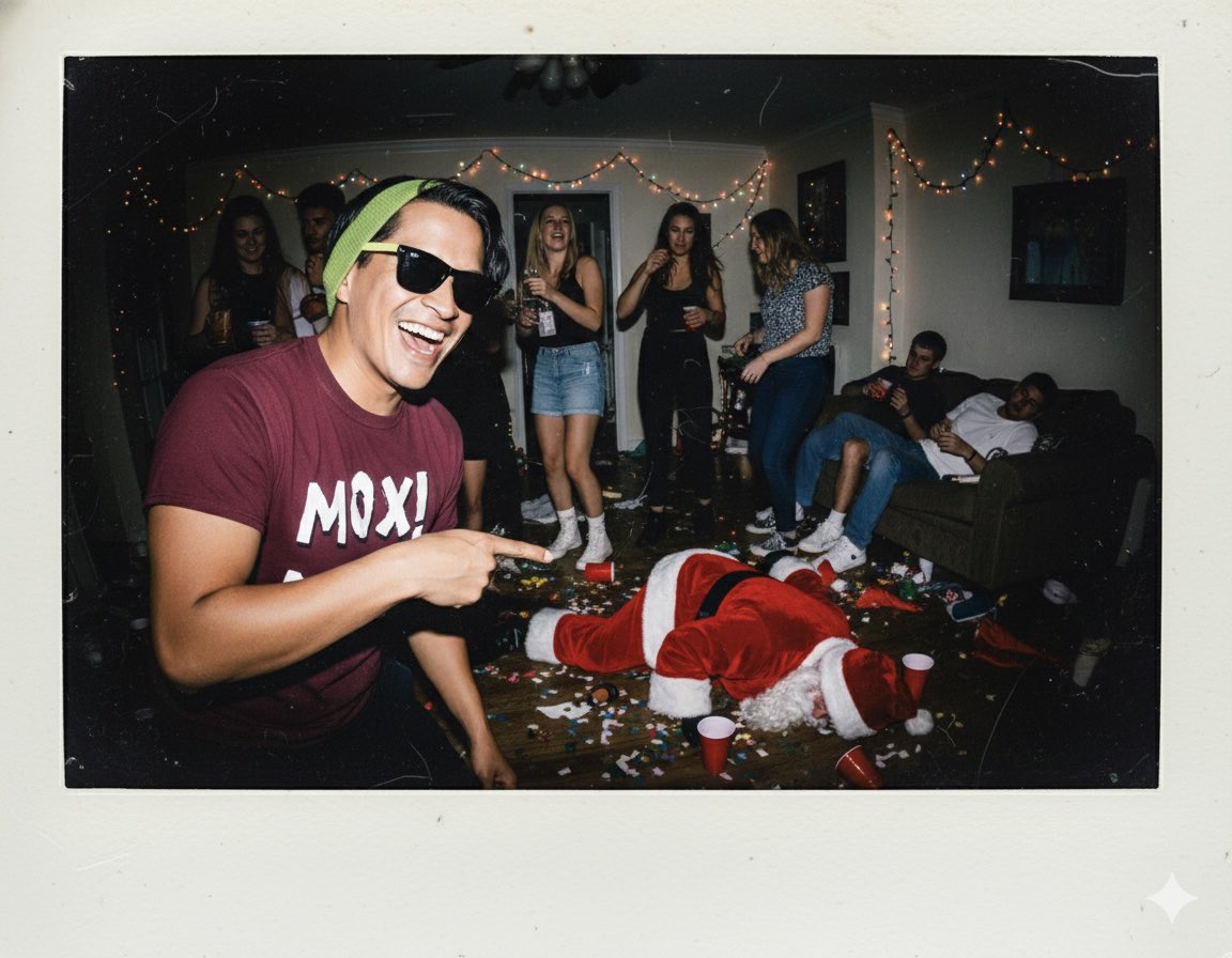 whatdafaqshow's tweet photo. Feliz Navidad malditos degenerados ! Que reciban muchas flacas riquitixs esta noches buena ! https://t.co/8GNfdxWt2l
