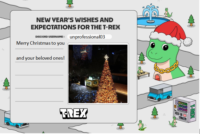 DocksudNicolas's tweet photo. May your Christmas be wrapped in joy, your crypto portfolio in growth, and every interaction on TREX Chain be smooth and secure. Happy holidays! #REXmas @TREX_chain @gvsa  @xcy13313 https://t.co/3YCGfK8tJJ