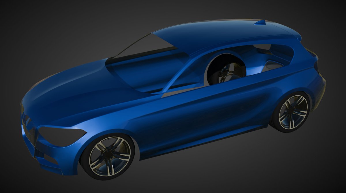 BMW M135i F20 3D Blender Modelling 

#Blender #3DModelling #3DCG #B3D #Blender3D